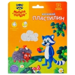 пластилин Мульти-Пульти Енот в лесу восковой 12 цветов (ВП_11058)
