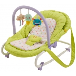 шезлонг детский Happy Baby Nesty, зеленый