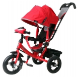 Трехколесный велосипед Moby Kids Comfort 12x10 AIR Car1, красный
