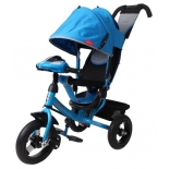 Трехколесный велосипед Moby Kids Comfort 12x10 AIR Car1, синий