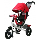 Трехколесный велосипед Moby Kids Comfort 12x10 AIR Car 2, красный