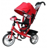Трехколесный велосипед Moby Kids Comfort 12x10 EVA Car, красный