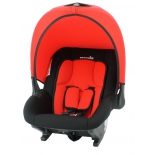 автокресло детское Nania Baby Ride ECO от 0 до 13 кг (0/0+) красный/черный