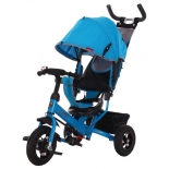 Трехколесный велосипед Moby Kids Comfort 10x8 AIR, синий