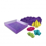 товар для детей Песок для лепки Spin Master Kinetic sand (1 яркий цвет) 4 формочки