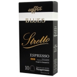 кофе Blues Стретто в капсулах (10 шт) для кофемашин Nespresso