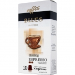 кофе Blues Шоколад в капсулах (10 шт, ароматизированный) для к/м Nespresso