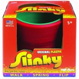 головоломка Slinky Пружинка Слинки пластик, красный