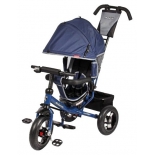 Трехколесный велосипед Moby Kids Comfort 12x10 AIR, синий