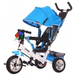 Трехколесный велосипед Moby Kids Comfort 10x8 EVA, голубой
