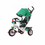 Трехколесный велосипед Moby Kids Comfort 10x8 EVA, зеленый