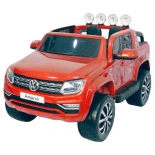 электромобиль RiverToys Volkswagen Amarok M999MM 4-4, вишневый глянец