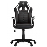 игровое компьютерное кресло HHGears SM115_BW, чёрно-белое