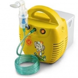 ингалятор LITTLE DOCTOR LD-211С, компрессорный, (цвета корпуса - желтый с логотипом и белый)