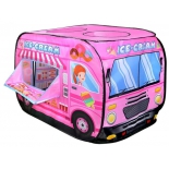 игровой домик Наша Игрушка машина мороженого, 70x70x110 см, коробка 995-7066B