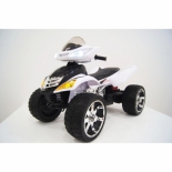 электромобиль Квадроцикл RiverToys Е005КХ-A, белый