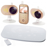 видеоняня Ramili Baby RV1200X2SP с двумя камерами и монитором дыхания