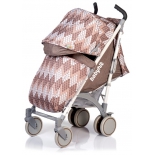 коляска Babyhit Rainbow Rhombus Beige (трость)