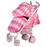 коляска Babyhit Rainbow Rhombus Red (трость)
