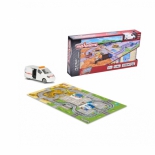 детский коврик игровой Majorette Creatix Construction и 1 машинка
