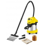 Пылесос KARCHER WD 3 P Premium, желтый