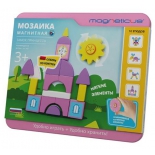 товар для детского творчества магнитная мозаика Magneticus Замок принцессы