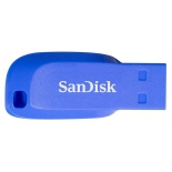 usb-флешка SanDisk CZ50 Cruzer Blade 64 Gb, голубая