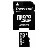 карта памяти Transcend TS2GUSD (2Gb + adapter)
