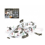 игрушки для мальчиков Автотрек Наша Игрушка Военная база (CM557-61)