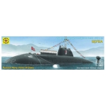 игрушки для мальчиков Сборная модель Моделист Подводная лодка проекта 671РТМК