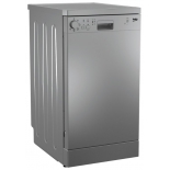 Посудомоечная машина Beko DFS 05W13 S, серебристая
