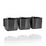 кашпо садовое Комплект Lechuza Green Wall Home Kit Glossy Антрацитовый блестящий с системой автополива