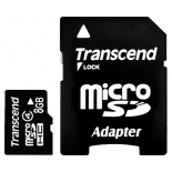 карта памяти Transcend TS8GUSDHC4 (8Gb + adapter)