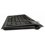 клавиатура Oklick 350 M, черная USB Multimedia