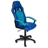 игровое компьютерное кресло TetChair Драйвер, 2613/23 голубое