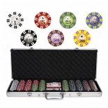 набор для покера Partida Royal Flush, 500 фишек