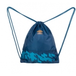 рюкзак спортивный Umbro Veloce Gymsack 30664U, синий/оранжевый/голубой