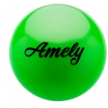 мяч гимнастический Amely AGB-101 19 см, зеленый