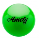 мяч гимнастический Amely AGB-101, 15 см, зеленый