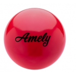 мяч гимнастический Amely AGB-101 19 см, красный