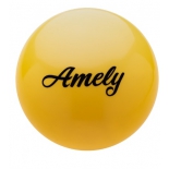 мяч гимнастический Amely AGB-101, 19 см, желтый