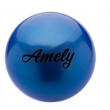мяч гимнастический Amely AGB-101, 15 см, синий