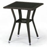 стол садовый Afina T25-W53-50x50 коричневый