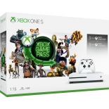 игровая приставка Microsoft Xbox One S с 1 ТБ памяти, Абонемент Xbox Game Pass сроком на 3 мес. и Золотой статус Xbox Live Gold на 3 месяца