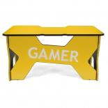 стол компьютерный Generic Comfort Gamer 2/N/Y, черно-желтый