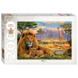 пазл Step puzzle Art Collection Лев (84028), 2000 элементов