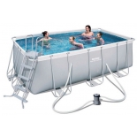 бассейн каркасный Bestway 56457, армированный ПВХ