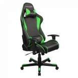 компьютерное кресло DxRacer OH/FE08/NE черное/зеленое