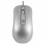 мышка Oklick 155M optical mouse, серебристая