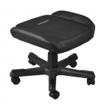 игровое компьютерное кресло пуфик DXRacer FR/FX0/N, чёрный